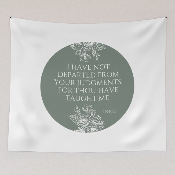 Item preview, Psalm 119:102 	 designed and sold by Undonemadenew.