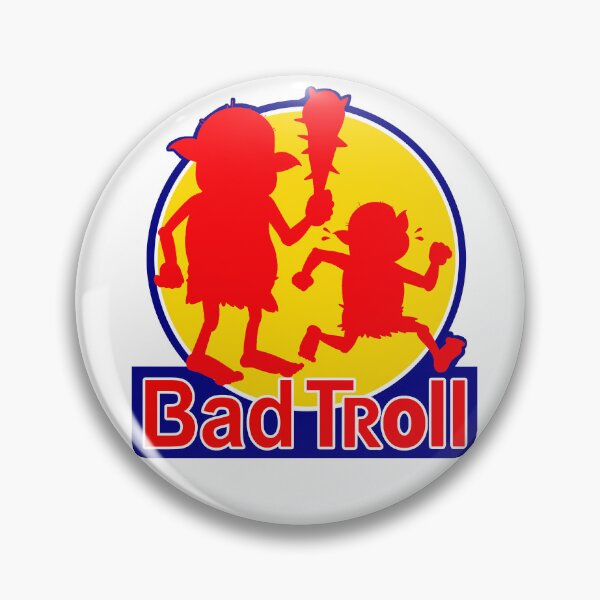 Item preview, Bad Troll; designed and sold by StickerApe.