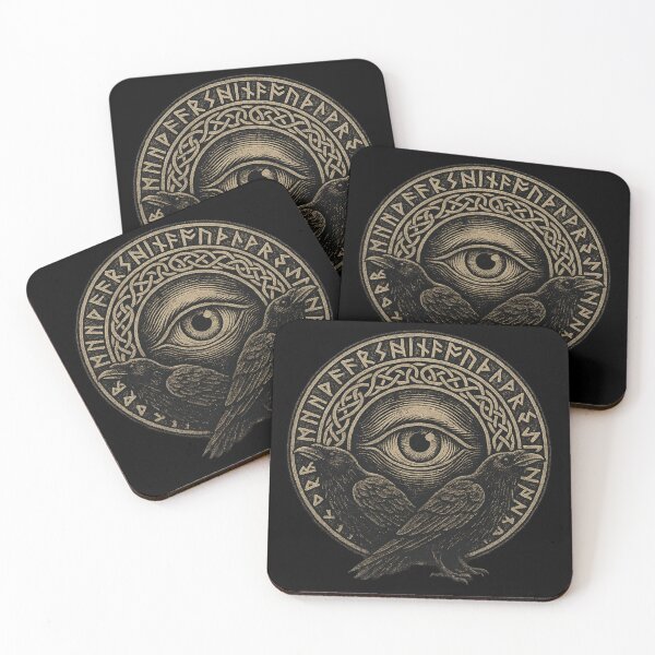 Item preview, Allfather’s Gaze – Odin’s Wisdom Viking Design designed and sold by Mythborn Saga.
