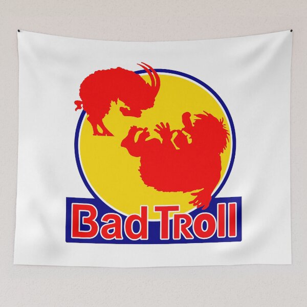 Item preview, Bad Troll; Goat; designed and sold by StickerApe.