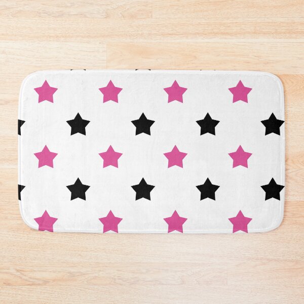 Item preview, Stars Pink and Black designed and sold by ValeriesGallery.