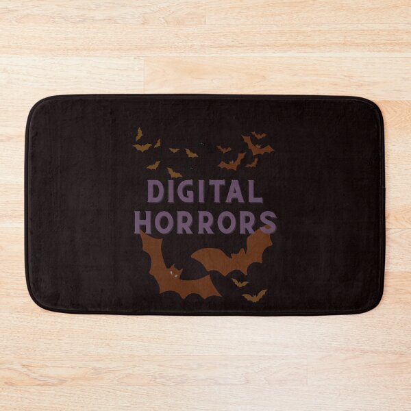 Artikelvorschau, Digital Horrors T-shirt with a Digital Halloween Theme entworfen und verkauft von MojNetSerwis WWK.