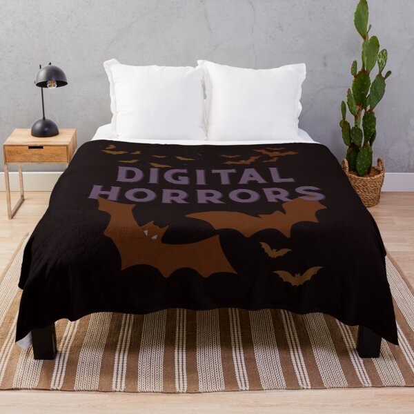 Item preview, Digital Horrors T-shirt with a Digital Halloween Theme designed and sold by MojNetSerwis WWK.