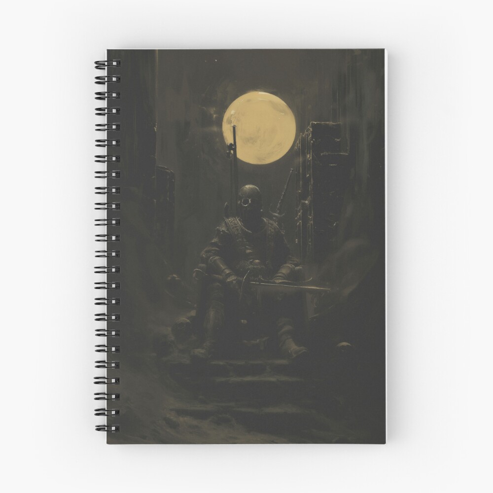 Vista previa del artículo con la obra «Cuaderno de espiral», diseñado y vendido por AndrejZT.