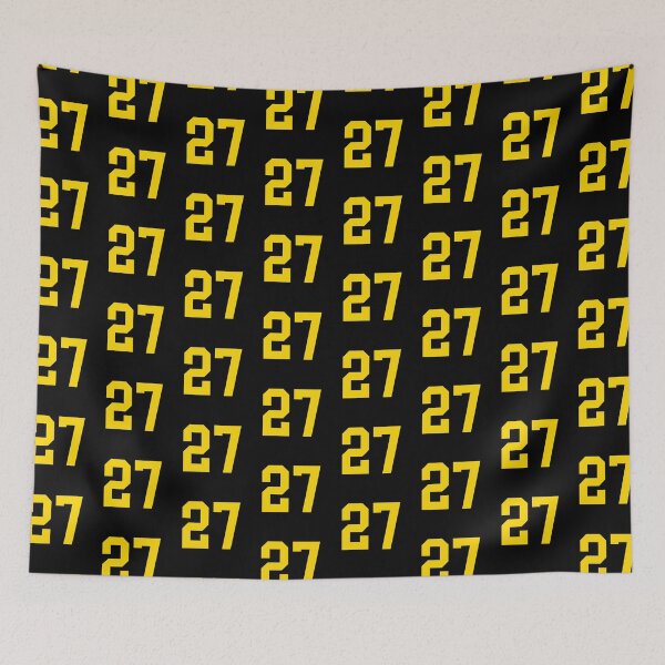 Item preview, Bold Yellow Sport Number 27 designed and sold by NECHSTORE.