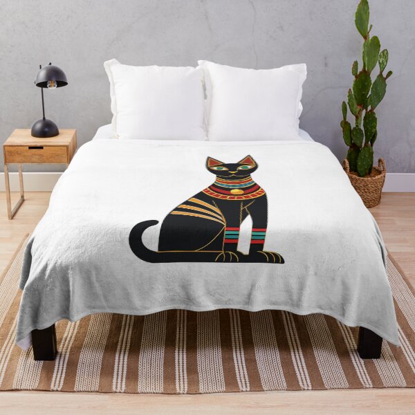 Item preview, Egyptian Cat Wearing Jewelry - Ancient Egypt designed and sold by Egyptics.