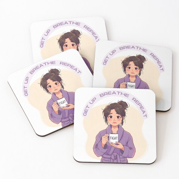 Item preview, Get up, breathe, repeat designed and sold by OrzeCh2023.