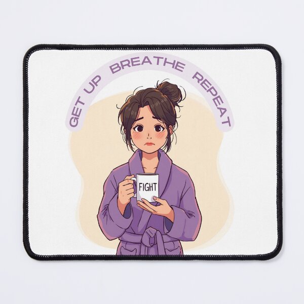 Item preview, Get up, breathe, repeat designed and sold by OrzeCh2023.