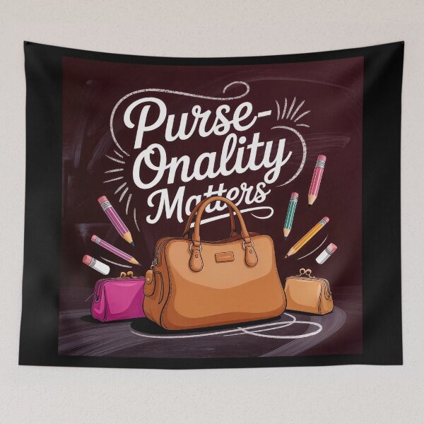 Item preview, Purse-Onality Pop: Where Style Meets Schoolyard Sass designed and sold by ForeverPrintsOK.