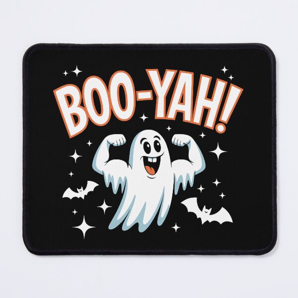 Item preview, Boo-Yah!: A funny Halloween T-shirt design that's all about strength and spooky fun. For the Halloween Festive Season designed and sold by Grang Art Artistic Designs.
