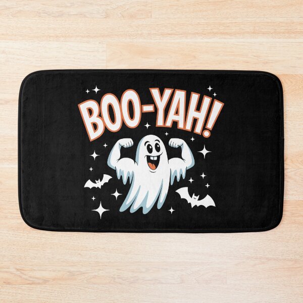 Item preview, Boo-Yah!: A funny Halloween T-shirt design that's all about strength and spooky fun. For the Halloween Festive Season designed and sold by Camel & Quirk.