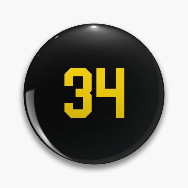 Item preview, Bold Yellow Sport Number 34 designed and sold by NECHSTORE.