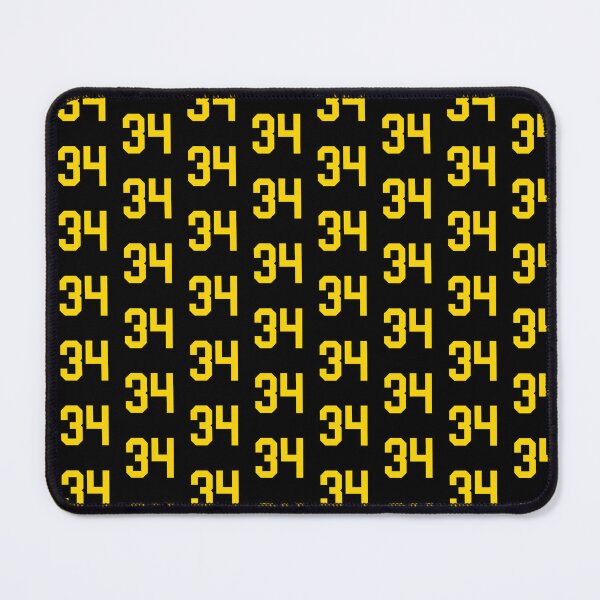 Item preview, Bold Yellow Sport Number 34 designed and sold by NECHSTORE.