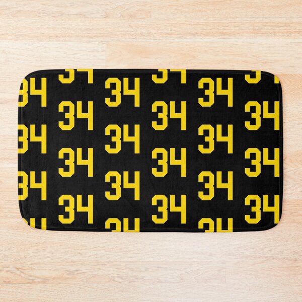 Item preview, Bold Yellow Sport Number 34 designed and sold by NECHSTORE.