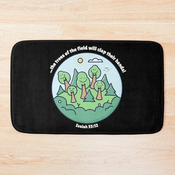 Item preview, Isaiah 55 12 | The Trees Will Clap Their Hands | Bible Verse Encouragement designed and sold by SunandShade.