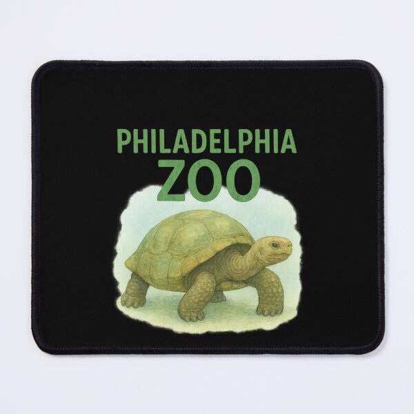 Item preview, Philadelphia Zoo Galápagos Tortoise Watercolor Illustration designed and sold by EuropeanPrints.