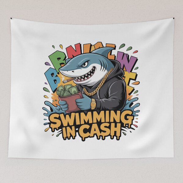 Item preview, Swimming in Cash designed and sold by KJMPX.