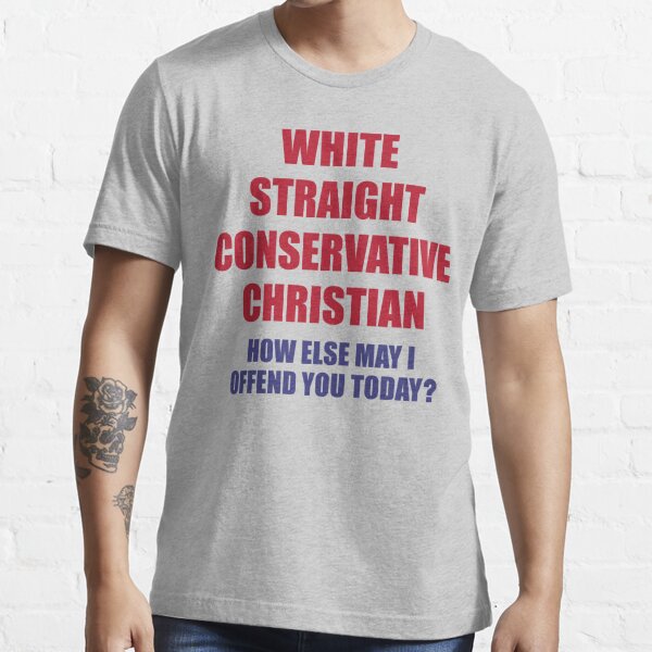 How Can I Offend You With My Conservatism – Men's Champion T-Shirt