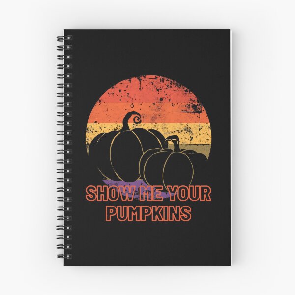 Item preview, Vintage Halloween Art Show Me Your Pumpkins Funny Gifts For Halloween Lovers designed and sold by PrintInkLab.