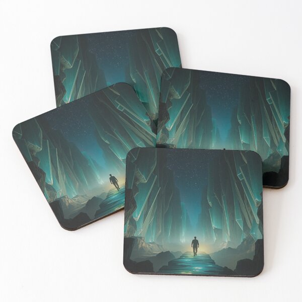 Item preview, Ice Cathedral – Journey through Frozen Pillars designed and sold by Shouganai-Mind.