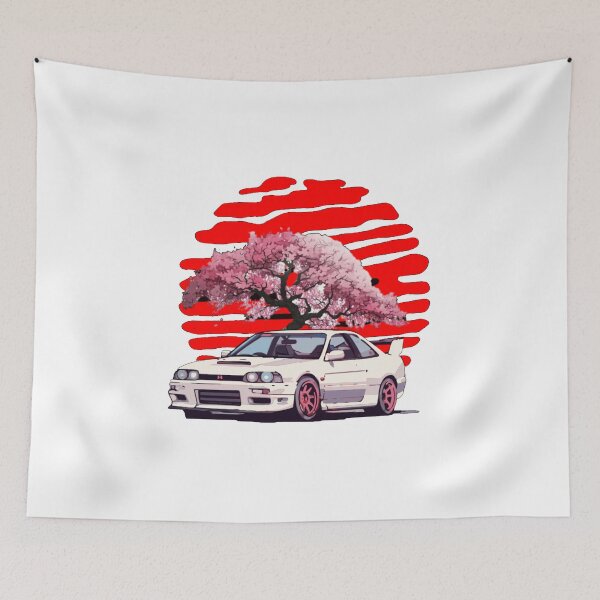 Item preview, JDM Sports Car with Sakura Sun designed and sold by Shaw-arts.