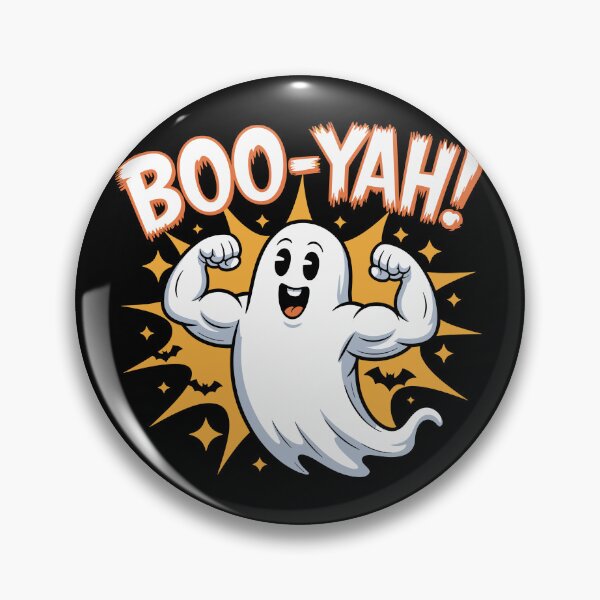 Item preview, Ecto-Muscle: A funny Halloween T-shirt design that's all about strength and spooky fun. For the Halloween Festive Season designed and sold by Grang Art Artistic Designs.