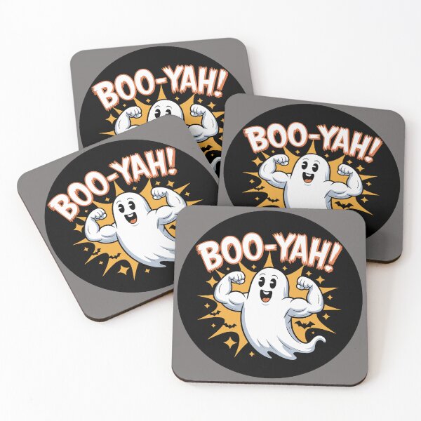 Item preview, The Ghost with the Most: A funny Halloween T-shirt design that's all about strength and spooky fun. For the Halloween Festive Season designed and sold by Grang Art Artistic Designs.