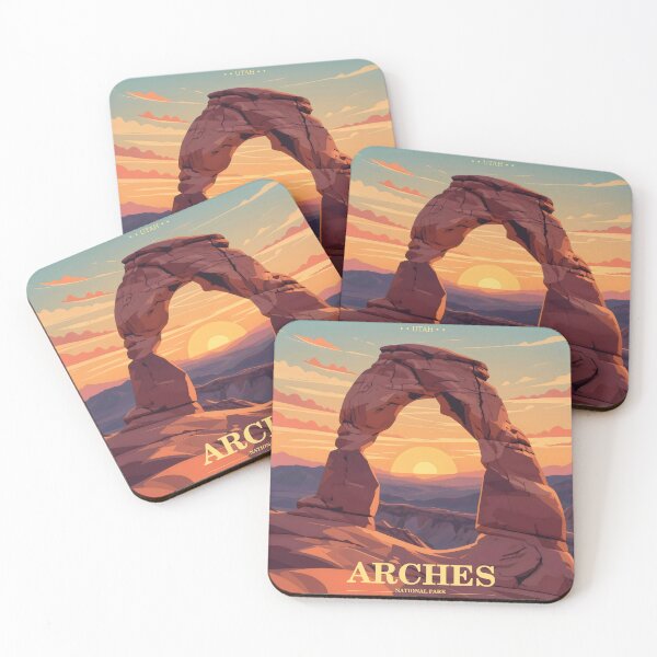 Item preview, Delicate Arch Utah Hiking Adventure Art designed and sold by wildexperience.