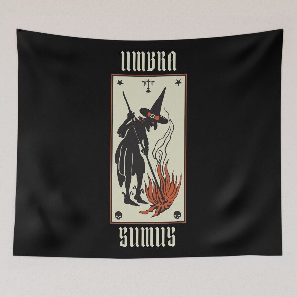 Item preview, Retro Witch Tarot Card: Umbra Sumus designed and sold by justifiedink.
