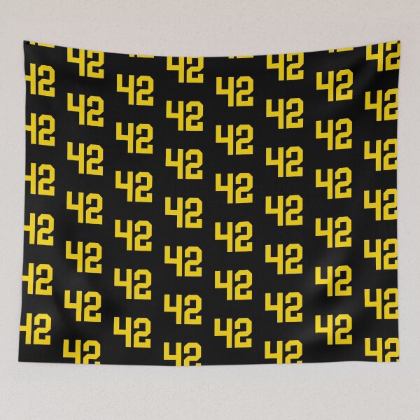Item preview, Bold Yellow Sport Number 42 designed and sold by NECHSTORE.