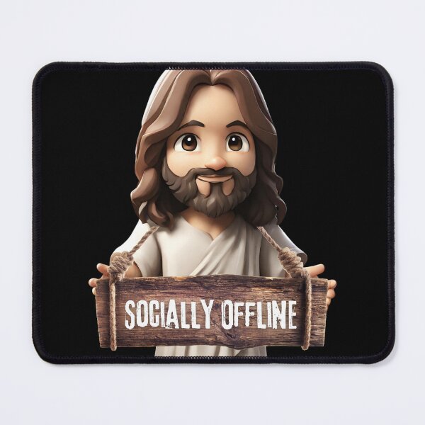 Item preview, Socially Offline – Funny Introvert Lifestyle designed and sold by Whisky1111.