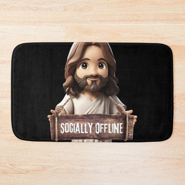 Item preview, Socially Offline – Funny Introvert Lifestyle designed and sold by Whisky1111.