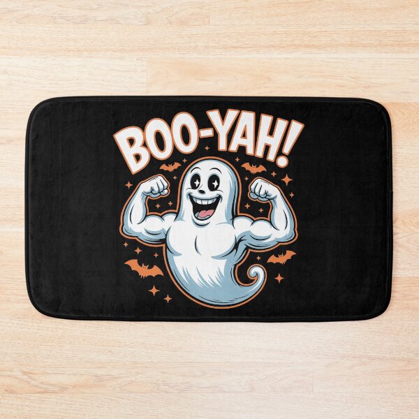 Item preview, Phantom Physique: A funny Halloween T-shirt design that's all about strength and spooky fun. For the Halloween Festive Season designed and sold by Camel & Quirk.