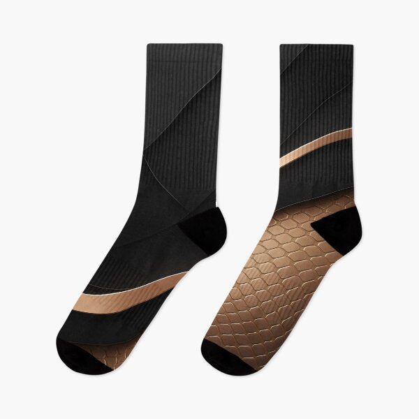 Item preview, Luxury Abstract 3D Art Futuristic Geometric Black and Rose Gold designed and sold by DemureArtsy.