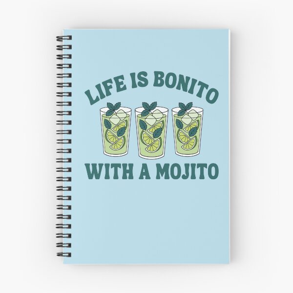 Item preview, Life is Bonito with a Mojito Cocktail designed and sold by Magnolia Valley Art.