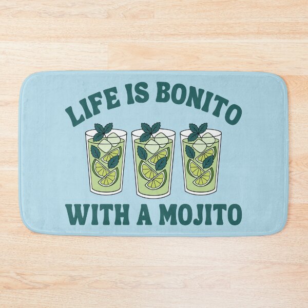 Item preview, Life is Bonito with a Mojito Cocktail designed and sold by Magnolia Valley Art.