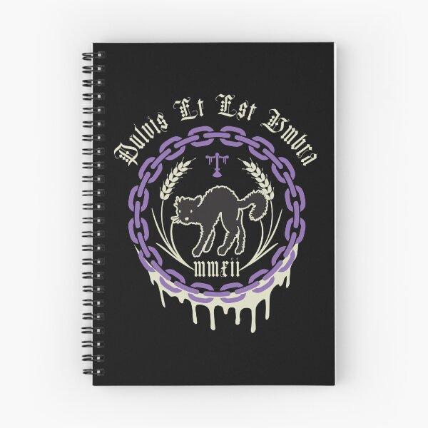 Item preview, Black Cat: Pulvis Et Est Umbra (Purple) designed and sold by justifiedink.