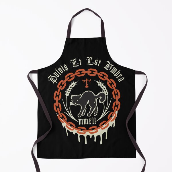 Item preview, Black Cat: Pulvis Et Est Umbra (Orange) designed and sold by justifiedink.
