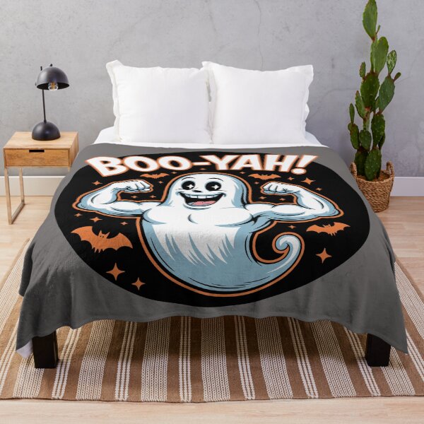 Item preview, Ghoulish Gains: A funny Halloween T-shirt design that's all about strength and spooky fun. For the Halloween Festive Season designed and sold by Grang Art Artistic Designs.