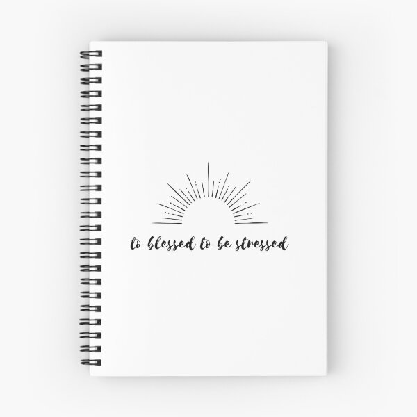 Item preview, to blessed to be stressed designed and sold by artedeleon2024.