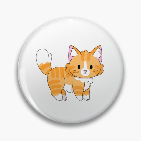 Item preview, Ginger Tabby and White Cat Kawaii Illustration  designed and sold by casserolepets.