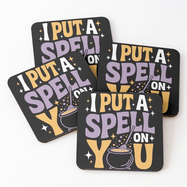 Item preview, I Put a Spell on You: A funny Halloween T-shirt design that's all about strength and spooky fun. For the Halloween Festive Season designed and sold by Grang Art Artistic Designs.
