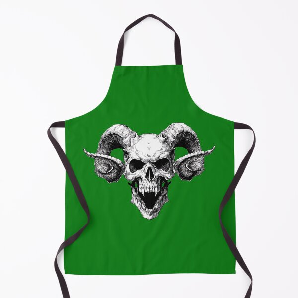 Item preview, A SKULL WITH HORNS TATTOO 2 designed and sold by infinitearte.