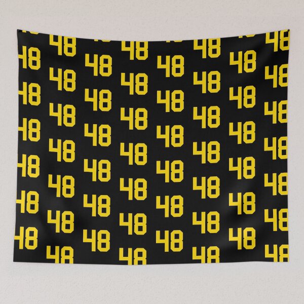 Item preview, Bold Yellow Sport Number 48 designed and sold by NECHSTORE.
