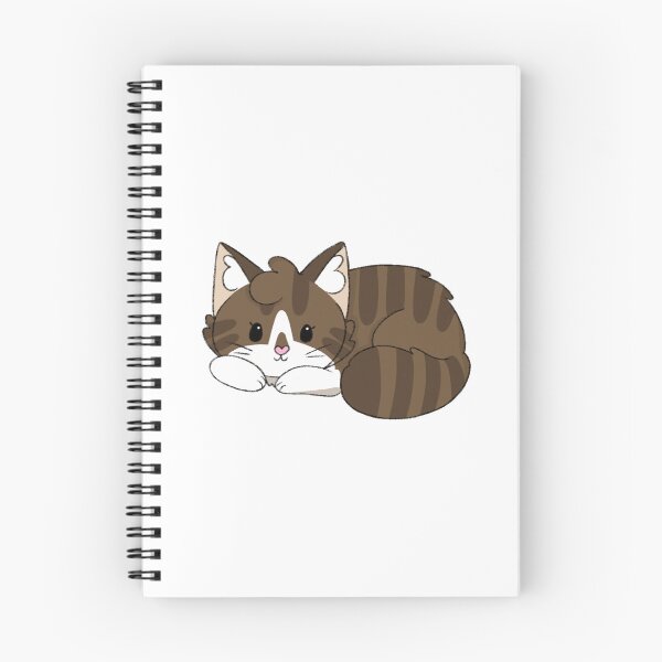 Item preview, Brown Tabby and White Cat Kawaii Illustration  designed and sold by casserolepets.