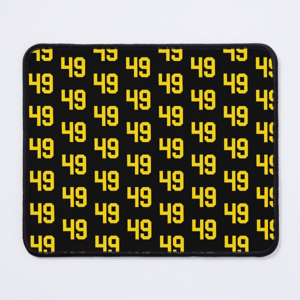 Item preview, Bold Yellow Sport Number 49 designed and sold by NECHSTORE.