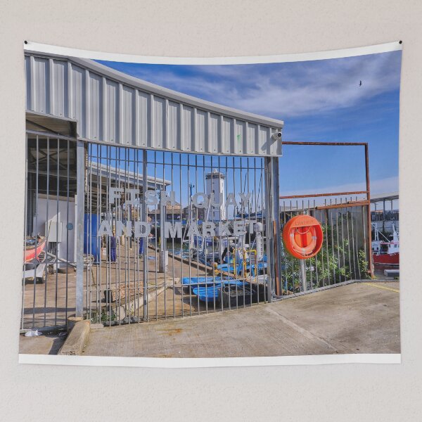 Item preview, End of the Working Day at North Shields Fish Quay designed and sold by Violaman.