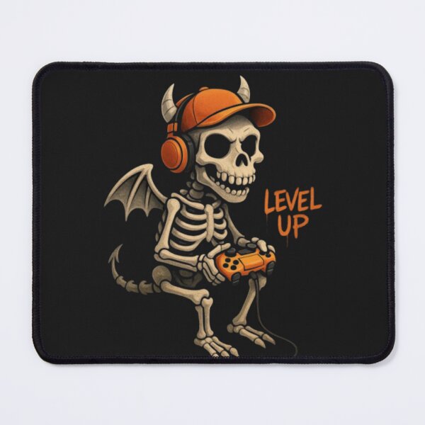 Item preview, Gamer Dragon Skeleton – Level Up Mode designed and sold by DesignNadine.