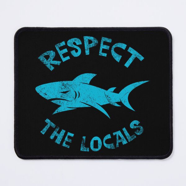 Item preview, Respect the locals Shark tee designed and sold by Unle4shed-Store.