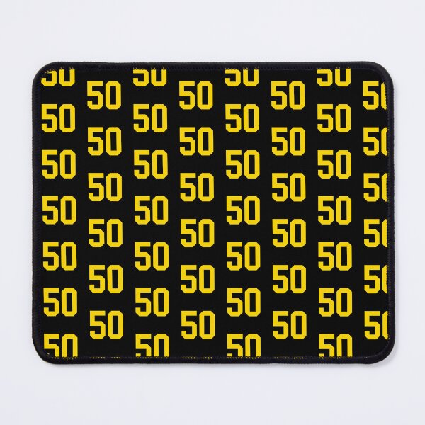 Item preview, Bold Yellow Sport Number 50 designed and sold by NECHSTORE.